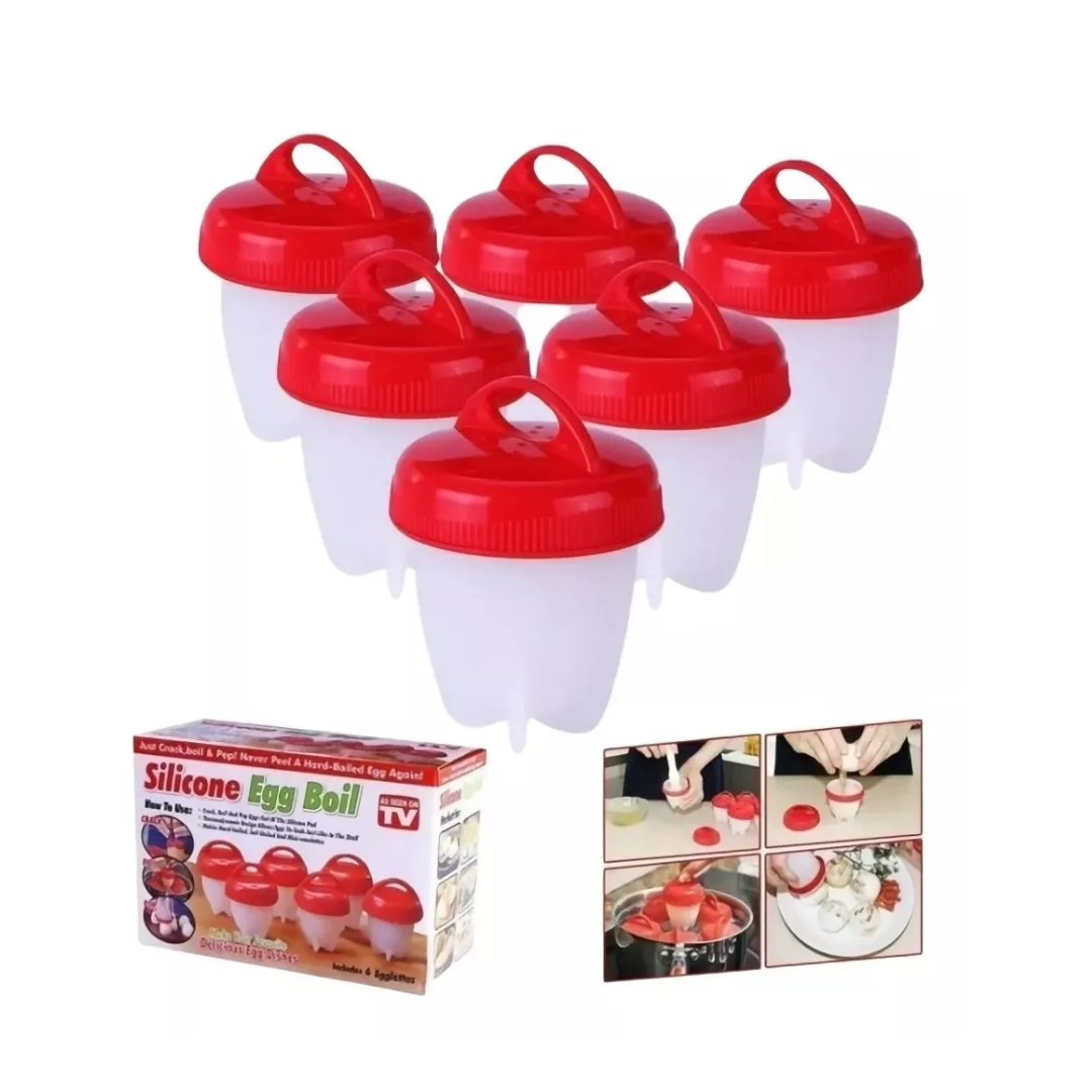 Miniatura 3 de Moldes Plasstico Hervir Huevos Cocidos